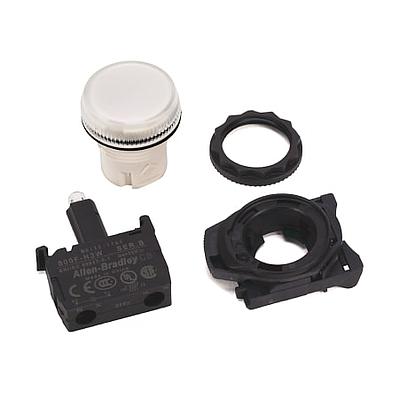 22mm Pilot Light 800F PB - Amber