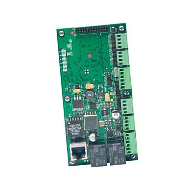 Single Door Interface Module w/PoE with 2 reader: mag/wiegand, 4 inputs and 2 relays (Mercury Part Number: MR51e) Limited quantities av