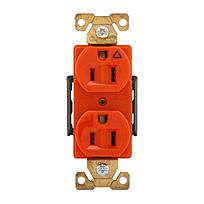 Receptáculo Dúplex Ig 15A125V2P3W Brassstrp B&amp;S Or