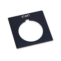 30mm 800H MOTOR RUN Grey Legend Plate