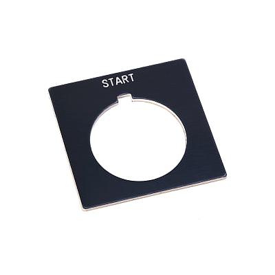 30mm 800H MOTOR RUN Grey Legend Plate