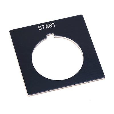 30mm 800H RUN Grey Legend Plate