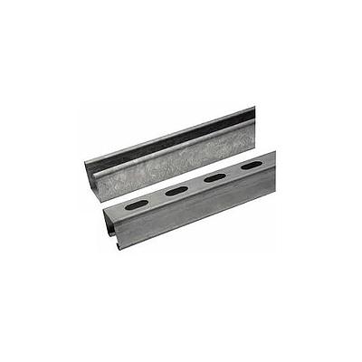 ANCLO Unicanal Galvanizado 4 x 4 Centimetros x 3 Metros, C16 - USE4X4