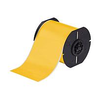 Cinta de etiquetas de vinilo con adhesivo permanente para todo tipo de clima para impresoras B30 - 4", amarillo