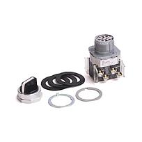 Switch selector de 30 mm 800T, Rockwell Automation, 3 posiciones, estándar, blanco - 800T-J4KC1