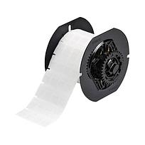 B33, B427, CLEAR/WHITE, 0.75 X 0.5" FIT