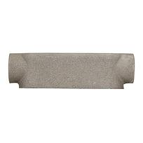 Condulet® Caja Registro Ovalada Serie 9 Forma "C" en aluminio libre de cobre con pintura gris epóxica electroestática,  Entrada 3/4" NPT Incluye tapa de aluminio. Aplicación industrial