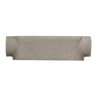 Condulet® Caja Registro Ovalada Serie 9 Forma "C" en aluminio libre de cobre con pintura gris epóxica electroestática,  Entrada 1" NPT Incluye tapa de aluminio. Aplicación industrial