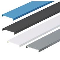 Duct Cover, PVC, 2W X 6', Blue