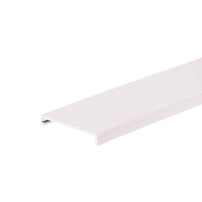 Cubierta de conducto a ras, PVC, 2W X 6'