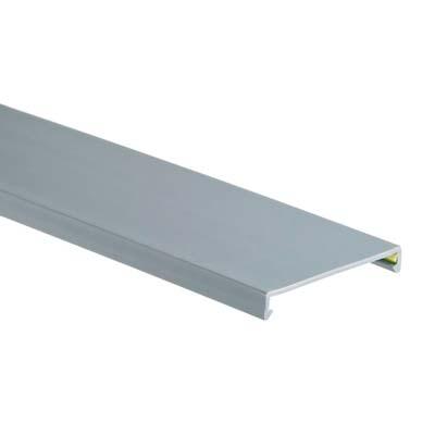 Tapa para conductor de cableado de PVC, 3W X 6', LGray