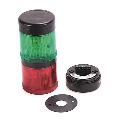 Tower Light Stack Assembly, Rockwell Automation, 1/2NPT, 7mm, 24V - 855TC-B24Y4