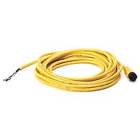 Cable conector de 4 pines hembra con conector M12, 10M