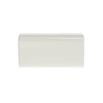 Unión recta, para uso con canaleta LD5, Blanco