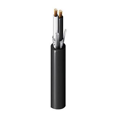 BELDEN Cable multipar industrial de control, 16 AWG, aislamiento en PVC, blindaje 100 % mediante lamina (foil), clasificacion TC ER 600 V, chaqueta negra, carrete de 500 ft, compatible con RoHS.