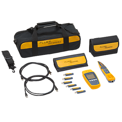 Kit de Probador de Cables CertiFiber Pro Quad Fluke, para fibra óptica multimodo 50um y monomodo - CFP2-100-Q INT