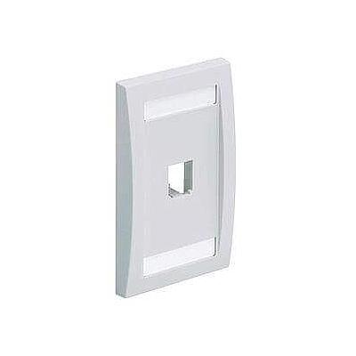 PANDUIT Mini-Com® Placa frontal vertical de una salida - CFPE1WHY