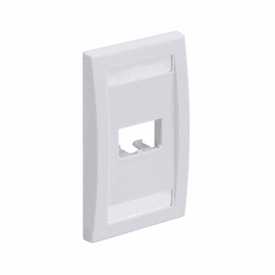 PANDUIT Placa frontal vertical de 2 salidas - CFPE2IWY