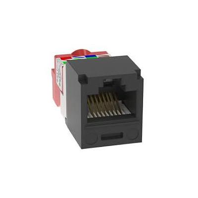 Módulo universal, negro, de 8 cables, cat 5e - CJ5E88TBL