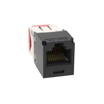 PANDUIT Conector Mini-Com™ RJ45, Categoría 5e, UTP, negro. - CJ5E88TGBL