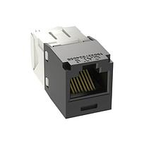 PANDUIT Mini-Com™ Conector RJ45, Categoría 6, UTP, Negro