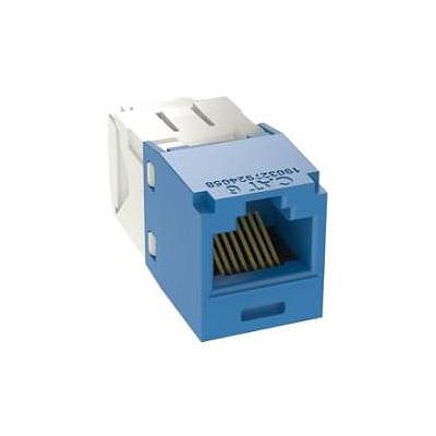 PANDUIT Mini-Com™Conector RJ45, Categoría 6, UTP, Azul - CJ688TGBU