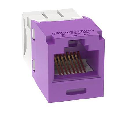 Mini-Com Module, Cat 6, UTP, 8 pos 8 wir