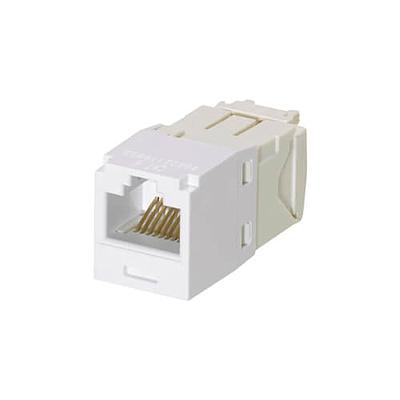 PANDUIT Conector Mini-Com™  RJ45, Categoría 6, UTP, blanco. - CJ688TGWH