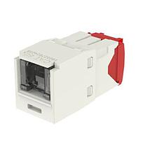 Cat 5e Spring Shuttered Jack, TG Style,