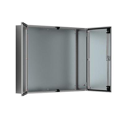 WallMt IP66 2Dr SS Enc w Pnl
