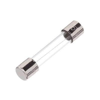 Fusible 1/4 X 1-1/4" Tubo de Vidrio Acción Rápida 250 Volts Ca (3Ag)