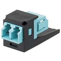 PANDUIT Módulo provisto con 1 Adaptador dúplex LC Sr./Sr. - CMDSAQLCZBL