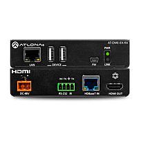 Omega 4K/UHD HDMI Over HDBaseT Receiver with USB, Control and PoE