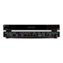 4K/UHD, 8×2 Multi-Format Matrix Switcher with Dual, HDBaseT and Mirrored HDMI Outputs
