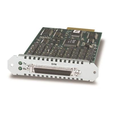Serial Synchronous Port Interface Card (PIC), 1 port, operates at speeds up to 2.048Mbps for AR400/700 Series Routers and AR040 NSM.  Connect to external CSU/DSU via required AT-V.35-DTE-00 cable.