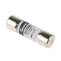 Fusible Suplemetario 13/32" X 1-3/8" Tubo de Fibra Vulcanizada Acción Rápida  600Vca