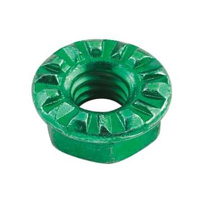 Bonding Ground Nut, for threaded rail fa