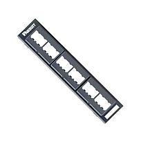 Patch Panel, 12 Port, Black