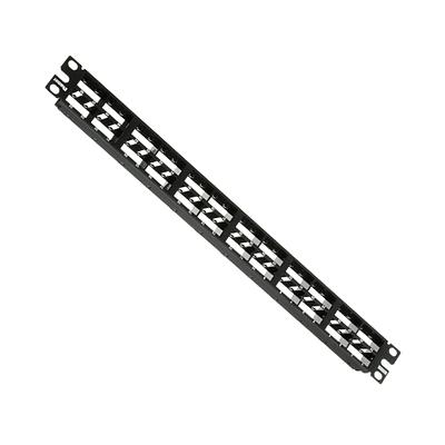 PANDUIT Panel de parcheo plano de 48 de alta densidad, metálico,  1 UR. - CPP48HDWBLY