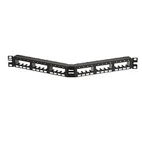 Patch Panel, 24 Port, Modular Flush Moun