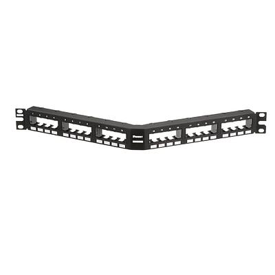 Patch Panel, 24 Port, Modular Flush Moun