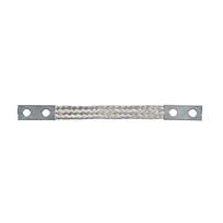 Braided Bonding Strap, Two-Hole, Non-Ins