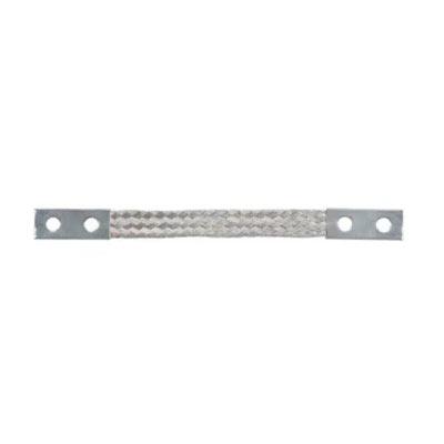 Braided Bonding Strap, Two-Hole, Non-Ins