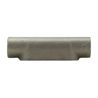 Condulet® Caja Registro Ovalada Serie 7  Forma"C" en aluminio libre de cobre con pintura gris epóxica electroestática,  Entrada 2-1/2"  NPT,  con tapa de acero galvanizado y empaque integrado. Aplicac