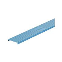 PANDUIT Panduct Cubierta tipo C para conducto de cableado con cubierta a ras, 1" X 6 Pies Largo, Azul Intrinceco - C1IB6