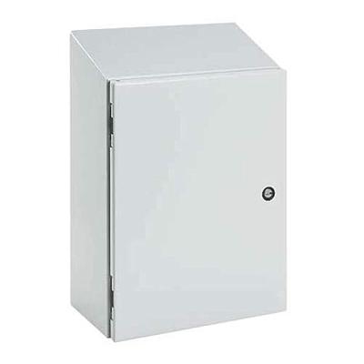 Gabinete Hoffman Concept NEMA 4/12 - Soporte de pared, color gris claro - CSD24248ST