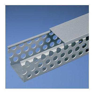 Round Hole Duct, PVC,1X3X6',LGray