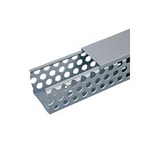 Round Hole Duct, PVC,1X4X6',LGray