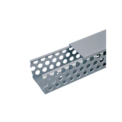 Round Hole Duct, PVC,1X4X6',LGray