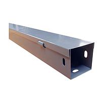 DUCTO CUADRADO EMBISAGRADO100X100X1520MM LIGERO CAL. 22